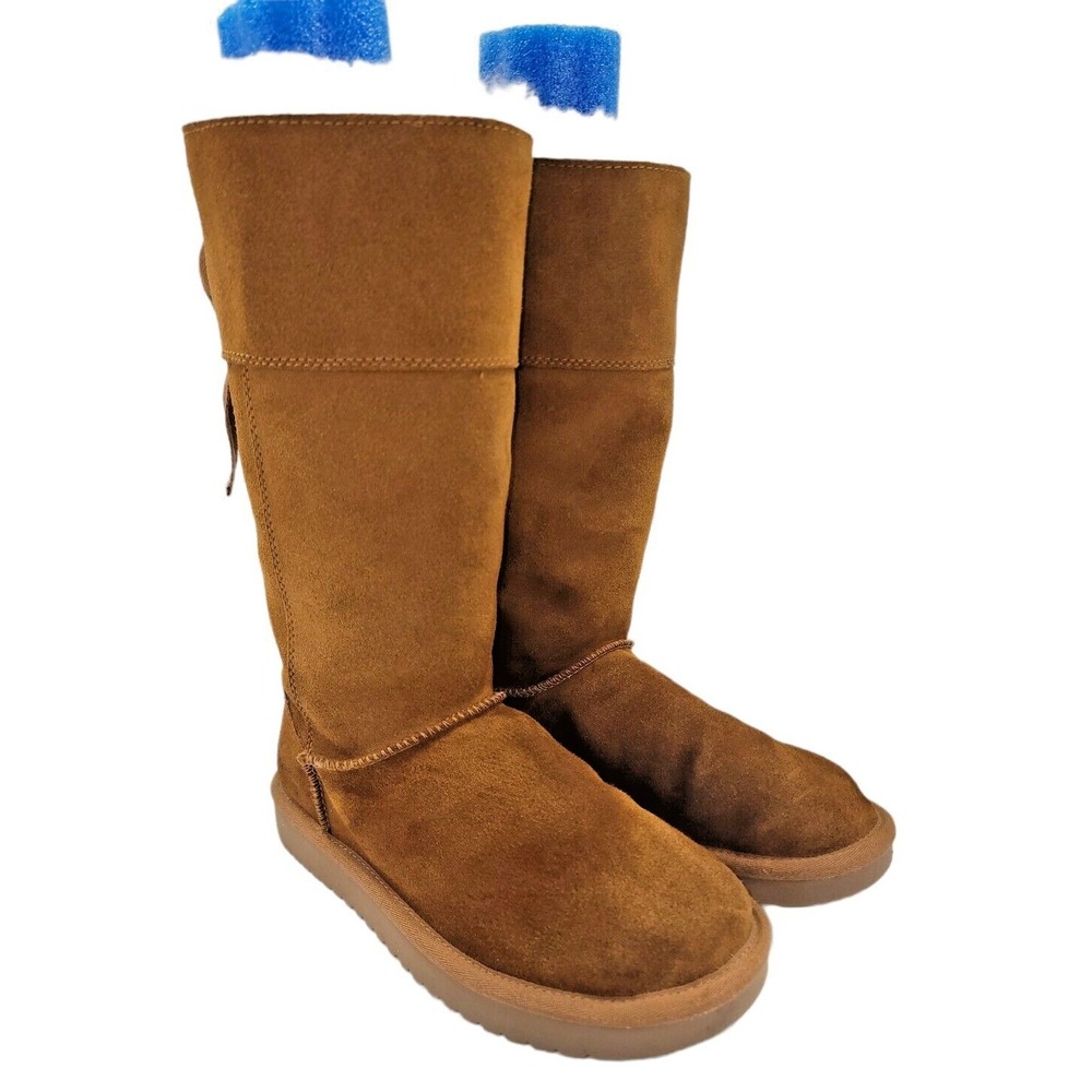 KOOLABURRA By Ugg Andrah Women's Brown Suede 1105791 Comfort Winter Boots Size 5
